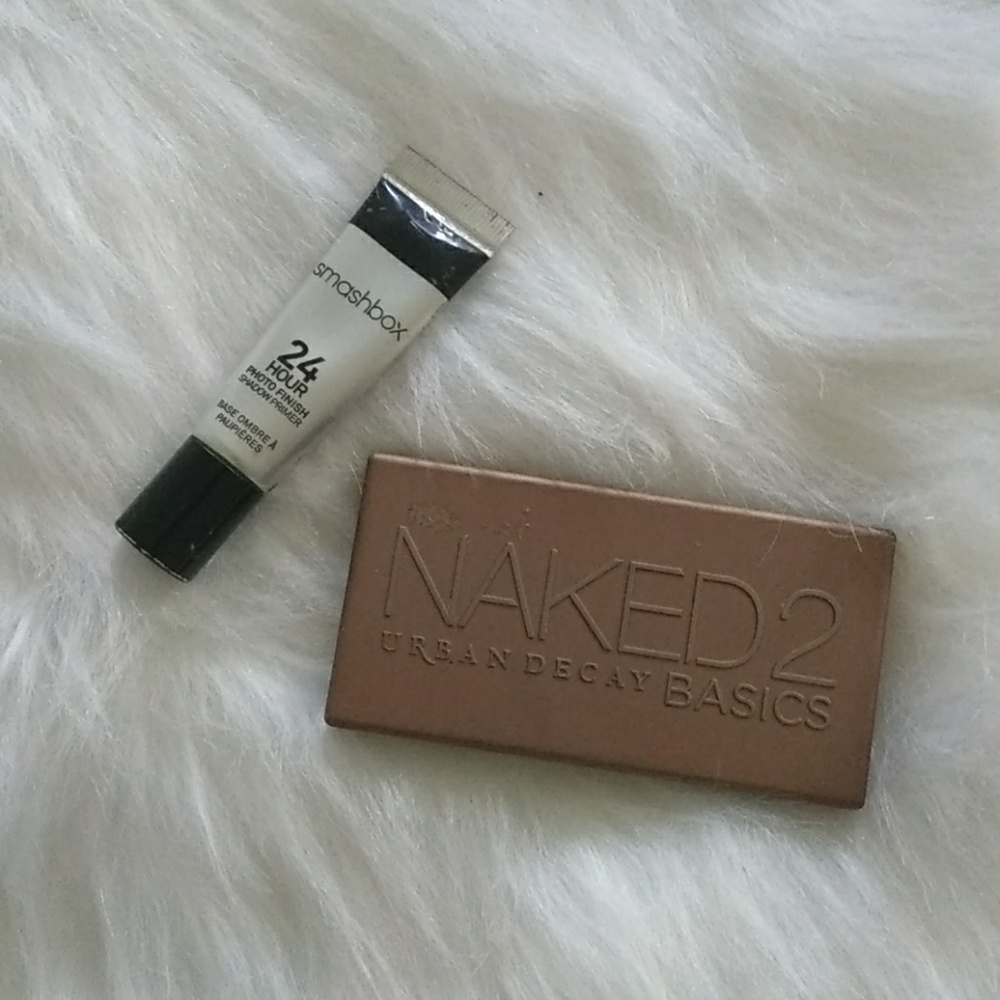 Smashbox eyeshadow primer & Naked 2 small pallet